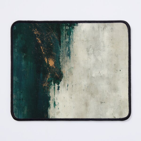 Item preview, Teal & Light Abstract Composition No.8 | Textured Art designed and sold by SlowRegardArt.