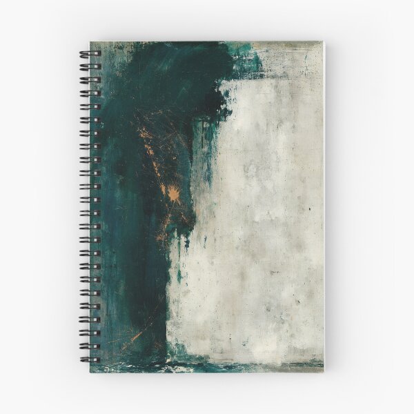 Item preview, Teal & Light Abstract Composition No.8 | Textured Art designed and sold by SlowRegardArt.