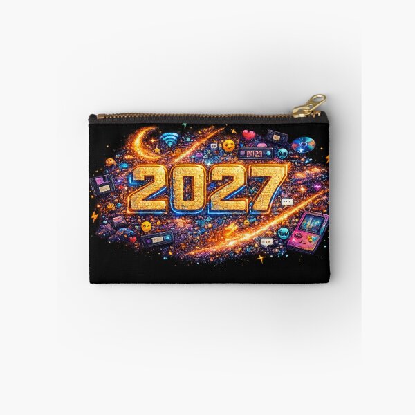 Item preview, 2027 Neon Futurewave ⚡?️ | Futuristic Nostalgic Retro Gaming Artwork designed and sold by Emoji Emblems.