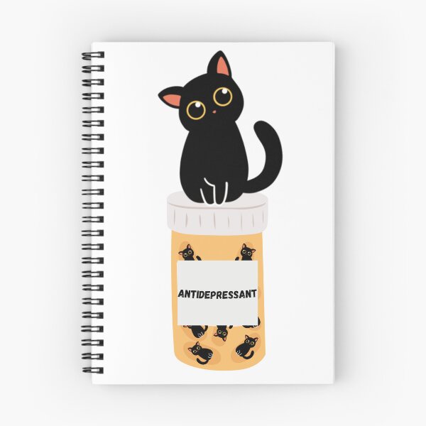 Item preview, Cat Antidepressant designed and sold by lavenderclove.