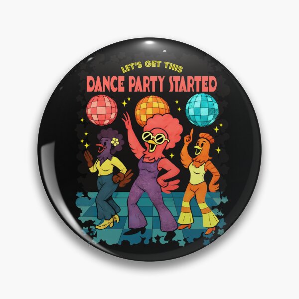 Item preview, Chicken babes disco balls get the dance party started designed and sold by BigMRanch.