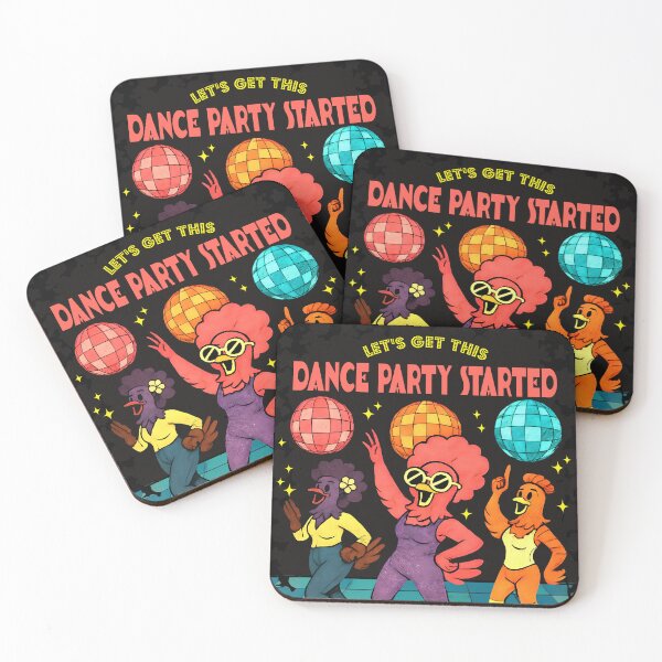 Item preview, Chicken babes disco balls get the dance party started designed and sold by BigMRanch.