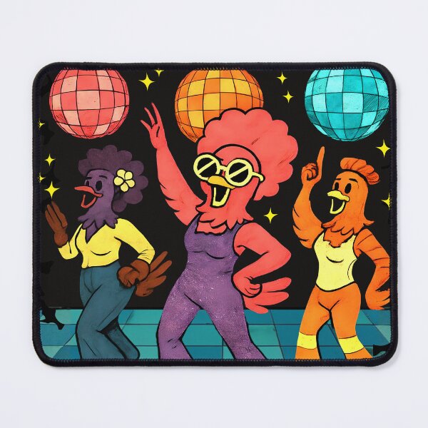 Item preview, Chicken babes disco balls get the dance party started designed and sold by BigMRanch.