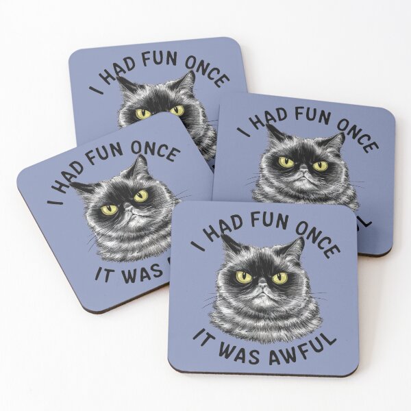Item preview, Cat I Had Fun Once It Was Awful Gifts for Cat Lover designed and sold by MalwasBasket.