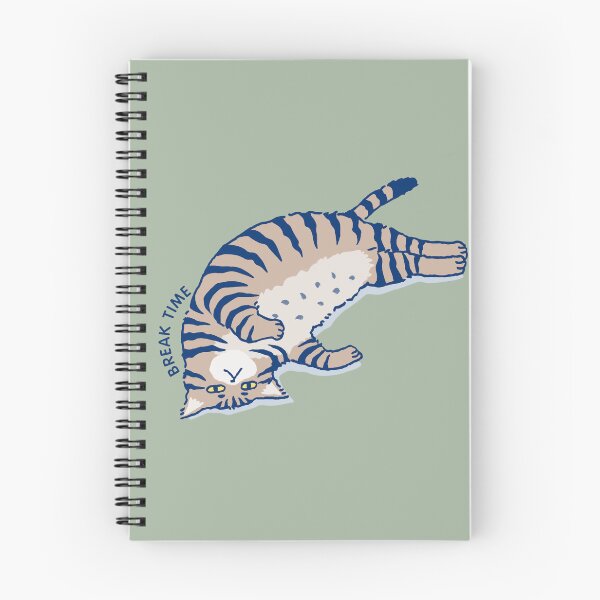 Item preview, Break Time Cat | Lazy Cat Chill Vibes designed and sold by Miho9999.