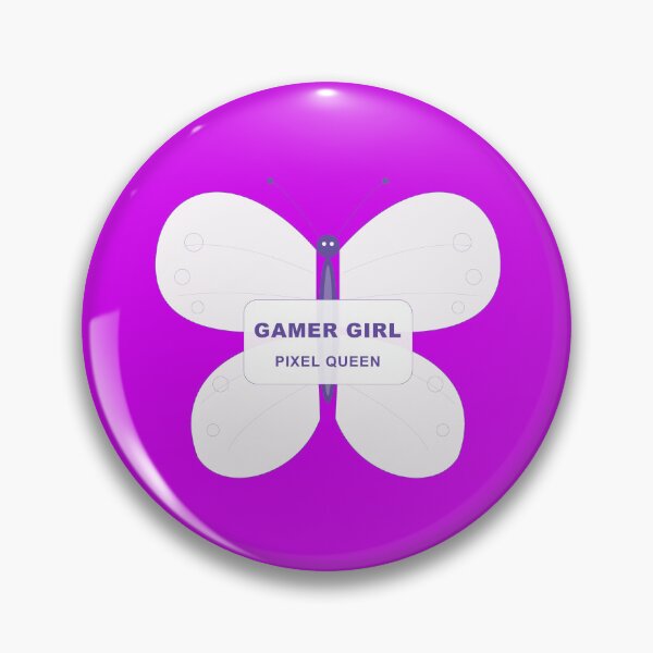 Item preview, Gamer Girl Era – Butterfly Power Gaming Queen designed and sold by VenDecoArt.