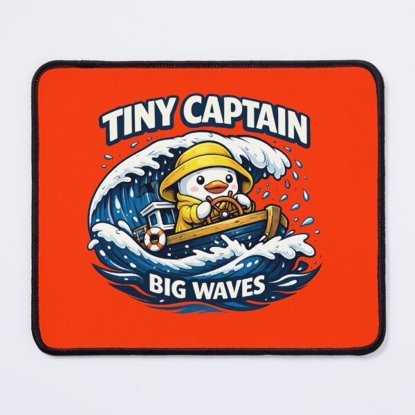 Item preview, Tiny Captain Big Waves designed and sold by AbanoubStore.