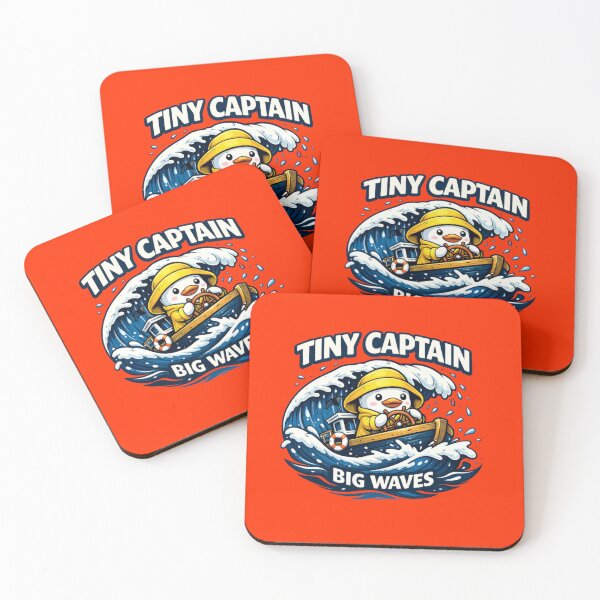 Item preview, Tiny Captain Big Waves designed and sold by AbanoubStore.