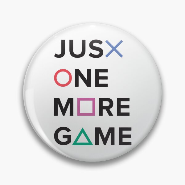 Item preview, Just One More Game Video Games designed and sold by NF Designs Studio DTF.