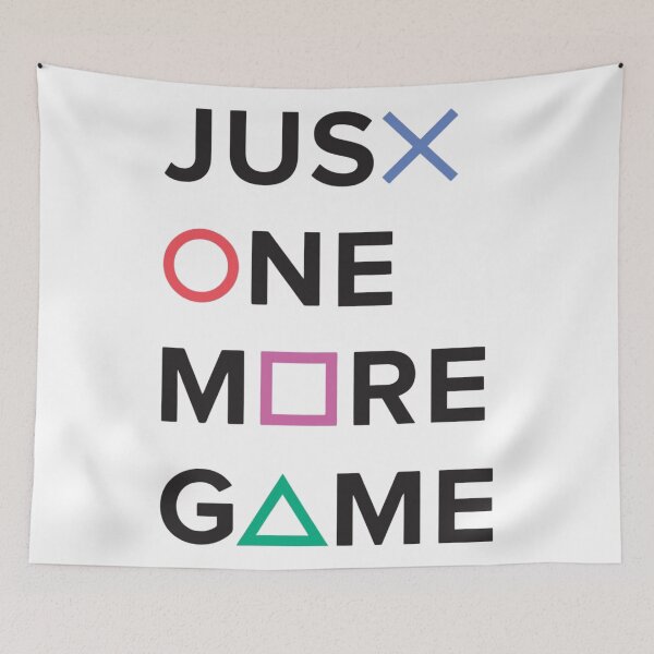 Item preview, Just One More Game Video Games designed and sold by NF Designs Studio DTF.