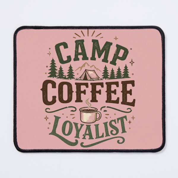 Item preview, Camp Coffee Loyalist Mountain Tent Outdoor Adventure Design designed and sold by PropGiantStudio.