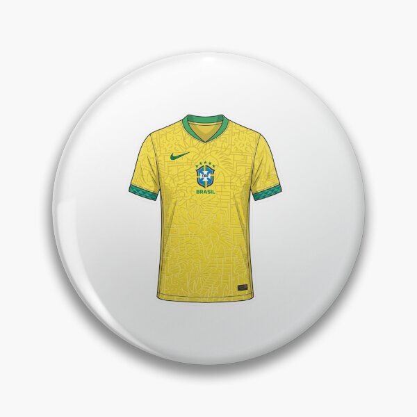 Item preview, Iconic Brazil National Team Soccer Jersey designed and sold by rissershop.