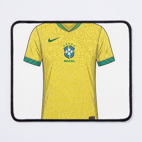 Item preview, Iconic Brazil National Team Soccer Jersey designed and sold by rissershop.