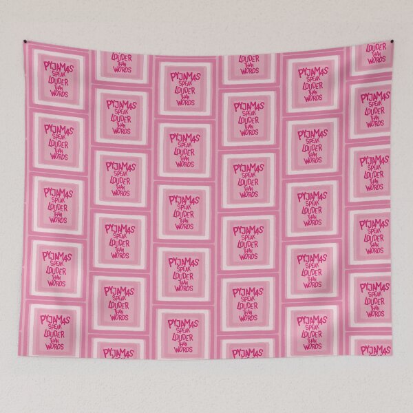 Item preview, Pyjamas Speak Louder Than Words designed and sold by Moosley Studio.