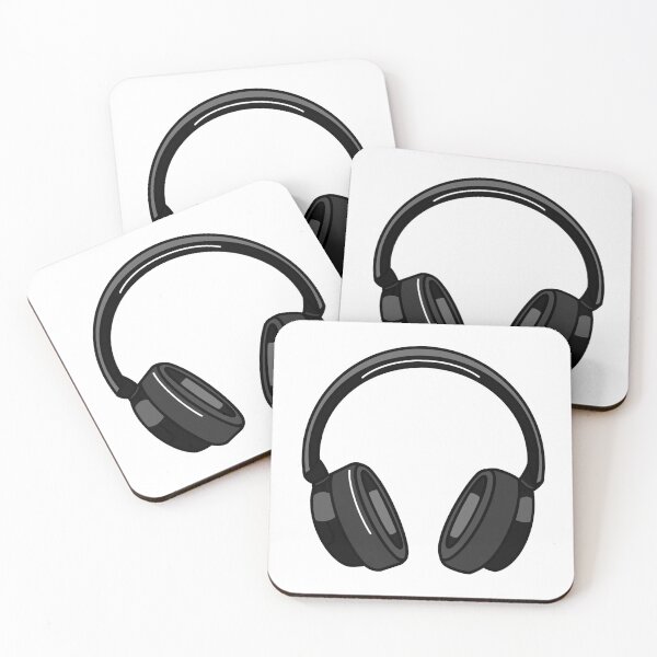 Item preview, Headphones Sticker | Postcards from Abroad Collection designed and sold by PinkPeelUK.