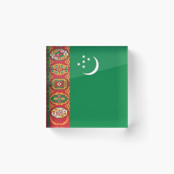 Item preview, Flag Of Turkmenistan TM designed and sold by shitpostee.