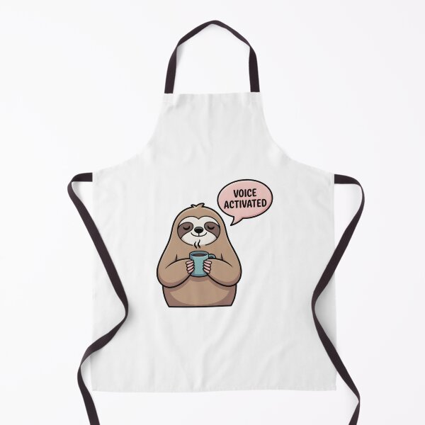 Item preview, Voice Activated Sloth Coffee designed and sold by AbanoubStore.