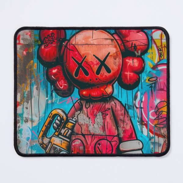 Item preview,  Companion Chainsaw Urban Graffiti  designed and sold by AnimeArsenalPrints.