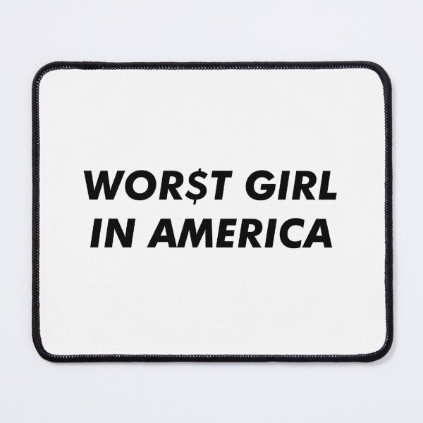 Item preview, Worst Girl In America (Slayyyter, Black) designed and sold by papertowelsben.
