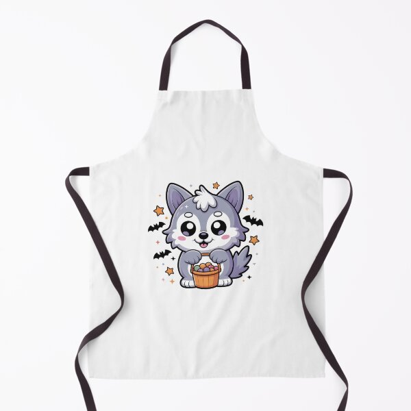 Item preview, Chibi Wolf Halloween Sweets designed and sold by AbanoubStore.