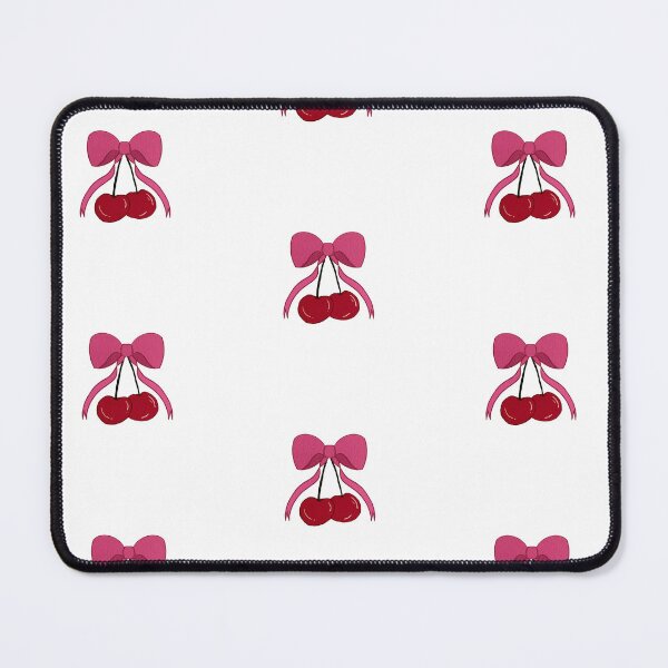 Item preview, Simple and Cute Cherry and Bow (Repeating Pattern) designed and sold by KharaFox Design.