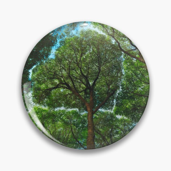 Item preview, Stippling Tree Canopy in Vibrant Greens designed and sold by Youknowmeasmax.