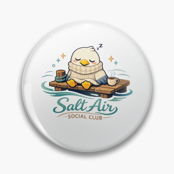 Item preview, Salt Air Social Club Seagull designed and sold by AbanoubStore.