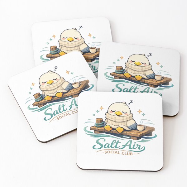 Item preview, Salt Air Social Club Seagull designed and sold by AbanoubStore.