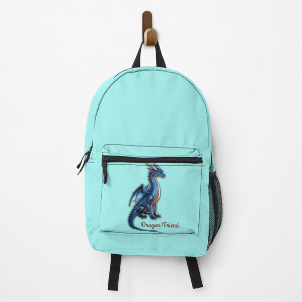 Item preview, Dragon Friend – Majestic Blue Fantasy Dragon Illustration designed and sold by PropGiantStudio.