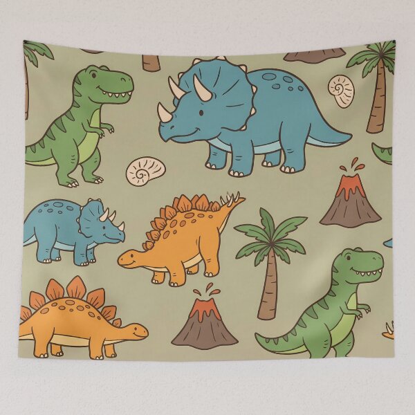 Item preview, Dinosaurs Art Merging Reality Fantasy Artistic Expression designed and sold by ART ATTACK ZONE.