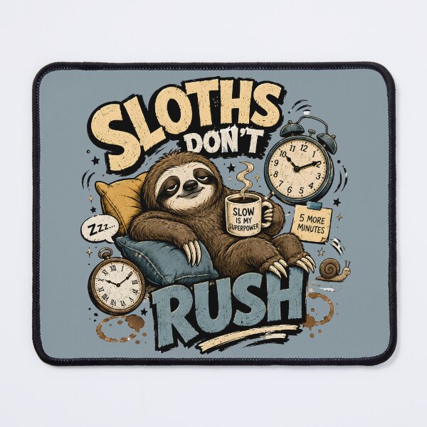 Item preview, Lazy Slow Mode Activated designed and sold by Fab-Haven.