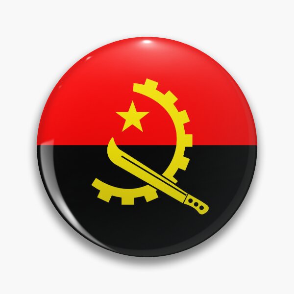 Item preview, Flag Of Angola AO designed and sold by shitpostee.