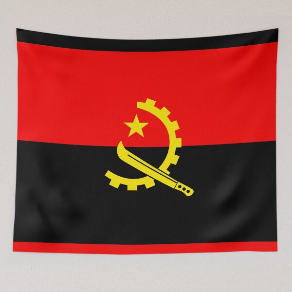 Item preview, Flag Of Angola AO designed and sold by shitpostee.