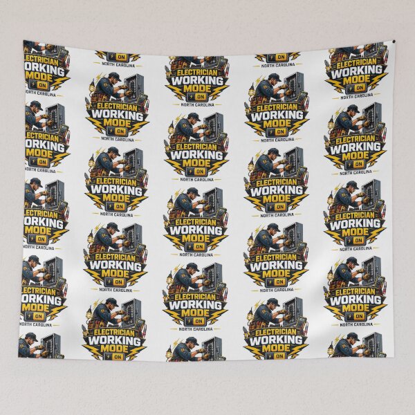 Item preview, Electrician Working Mood – North Carolina designed and sold by Combat Skies.