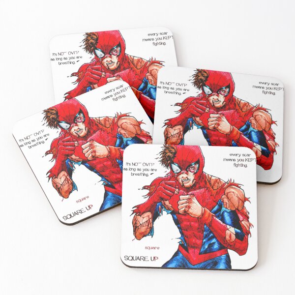 Item preview, Spider-Man Square Up Motivational Design Hero designed and sold by NDrake31.