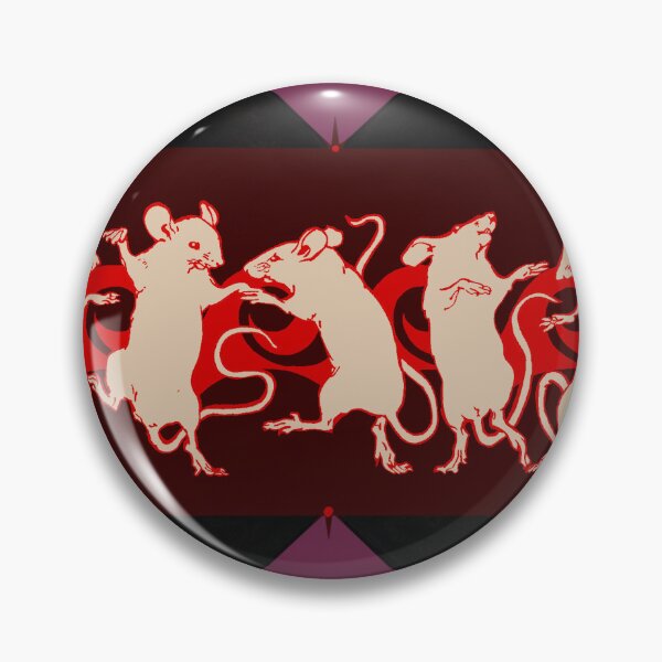 Item preview, Dancing rats / mice with vintage background  designed and sold by SiloisSlay.