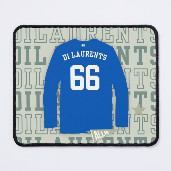Item preview, Green Off Campus Hockey Dean Di Laurentis Jersey Number designed and sold by tracynguyen23.