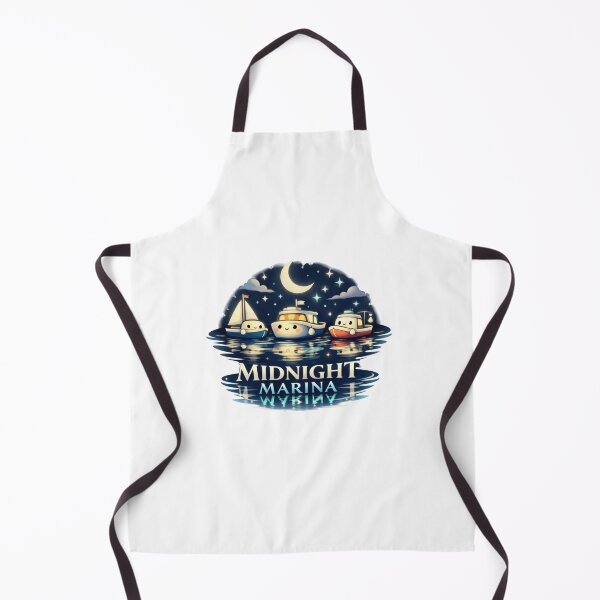 Item preview, Midnight Marina Boats designed and sold by AbanoubStore.