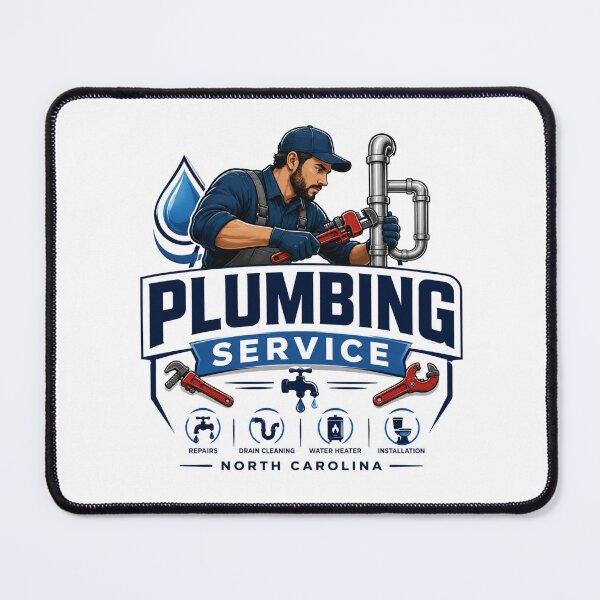 Item preview, Plumbing Service – North Carolina Professional Design designed and sold by Combat Skies.