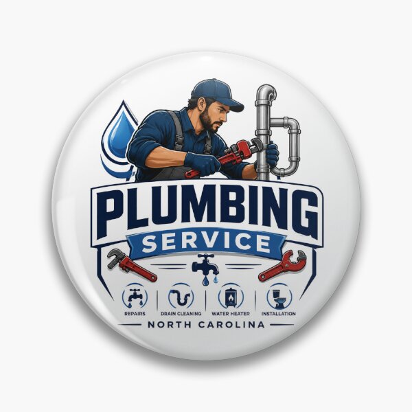 Item preview, Plumbing Service – North Carolina Professional Design designed and sold by Combat Skies.