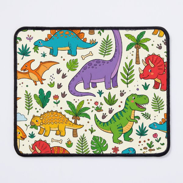 Item preview, 444 Dinosaurs Merging Reality Fantasy Artistic Expression designed and sold by ART ATTACK ZONE.