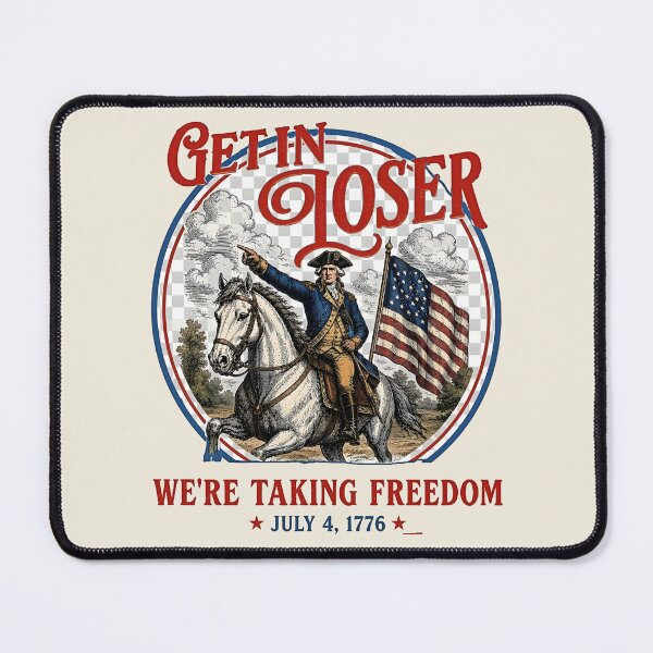 Item preview, Get in Loser We're Crossing The Delaware 250th 4th July designed and sold by gear-posters.