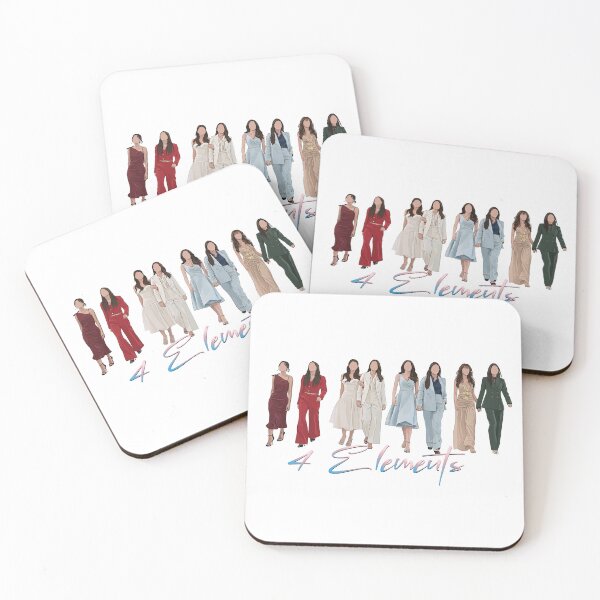 Item preview, 4 Elements GL Series Thai Sapphic Romance Inspired Art designed and sold by What you are is Beautiful.