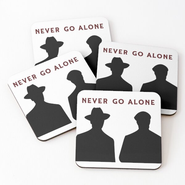 Item preview, Never Go Alone Horror Maze Shirt – Haunted House Inspired Halloween Scare Design designed and sold by creatingmouseshop.