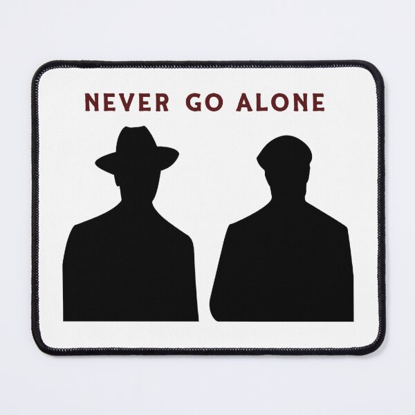Item preview, Never Go Alone Horror Maze Shirt – Haunted House Inspired Halloween Scare Design designed and sold by creatingmouseshop.