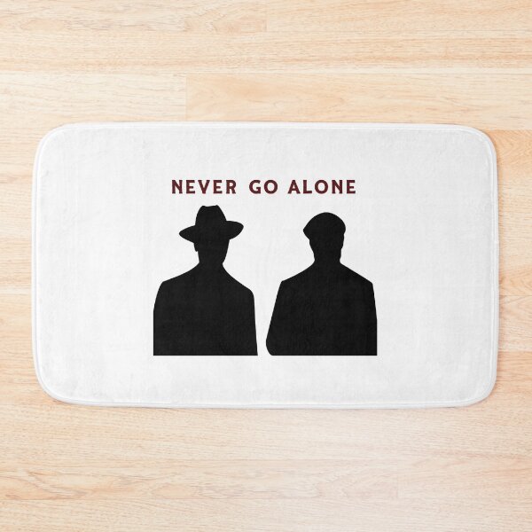 Item preview, Never Go Alone Horror Maze Shirt – Haunted House Inspired Halloween Scare Design designed and sold by creatingmouseshop.