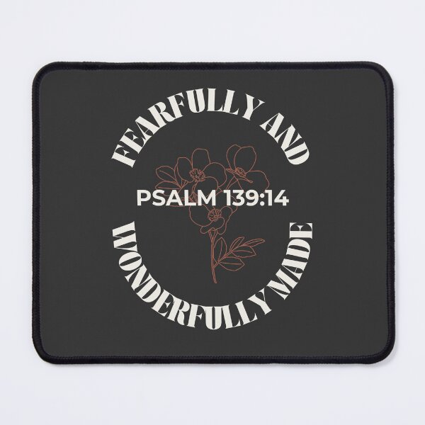Item preview, Fearfully and Wonderfully Made - Minimalist Flowers Psalm 139:14 designed and sold by ElemntCo.