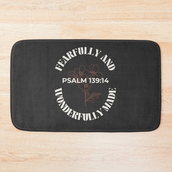 Item preview, Fearfully and Wonderfully Made - Minimalist Flowers Psalm 139:14 designed and sold by ElemntCo.