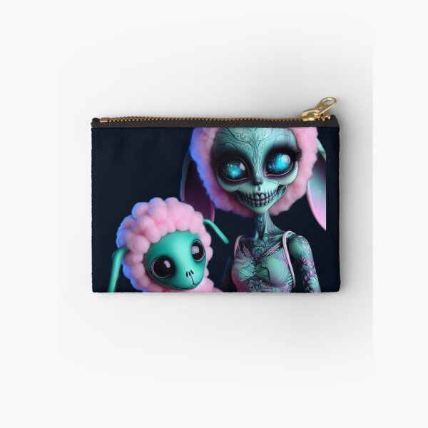 Item preview, Pastel Goth Alien and Cosmic Sheep designed and sold by LujziWorld.
