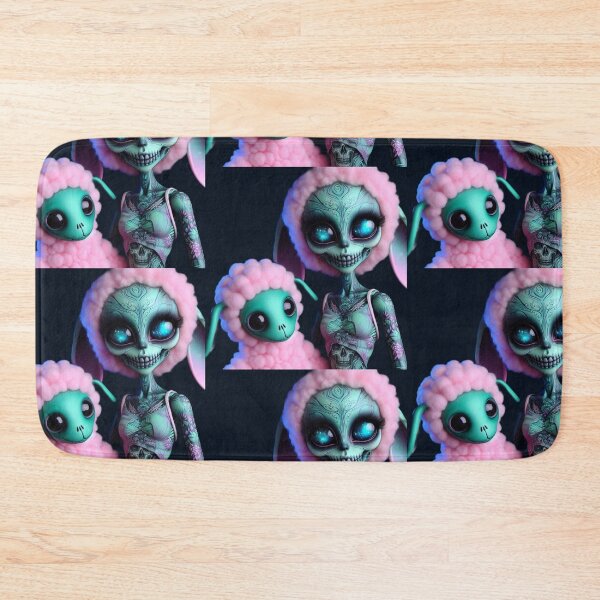 Item preview, Pastel Goth Alien and Cosmic Sheep designed and sold by LujziWorld.